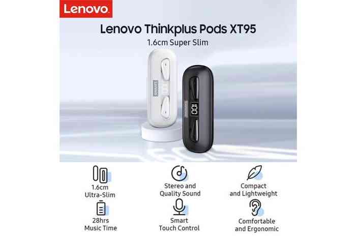 Lenovo XT95 True Wireless Stereo Earphones